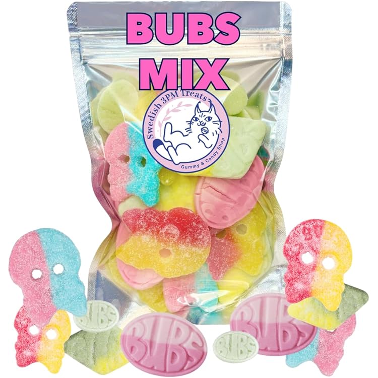 Amazon | ポッピンキャンディ バブス ミックス 180g スウェーデン